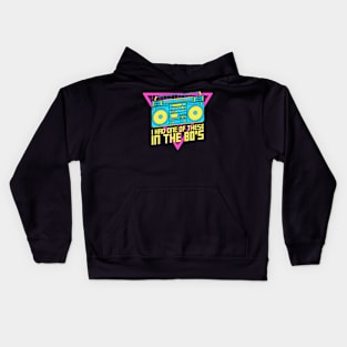 80's Boombox Kids Hoodie